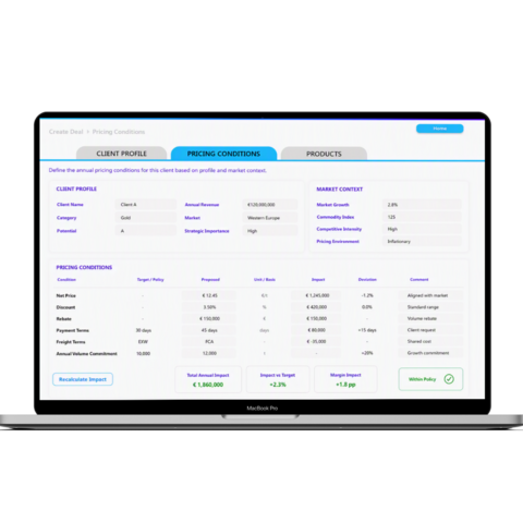04. OPTIX Client Pricing conditions​